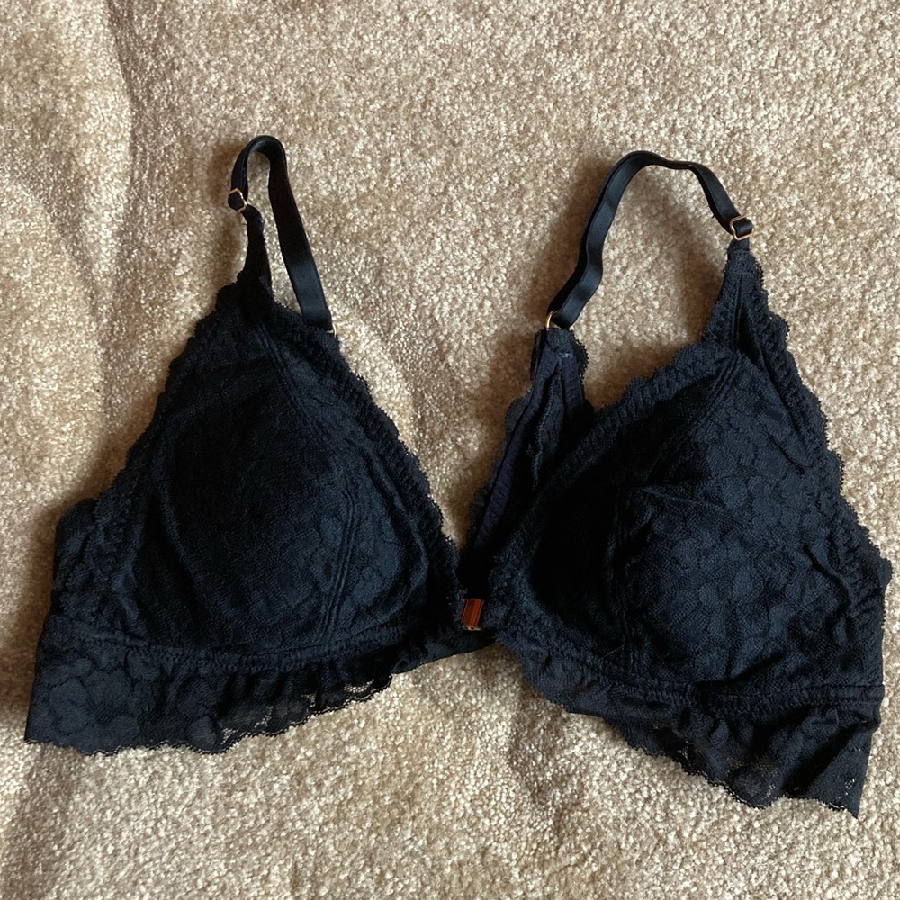Aerie Lace Black Bralette